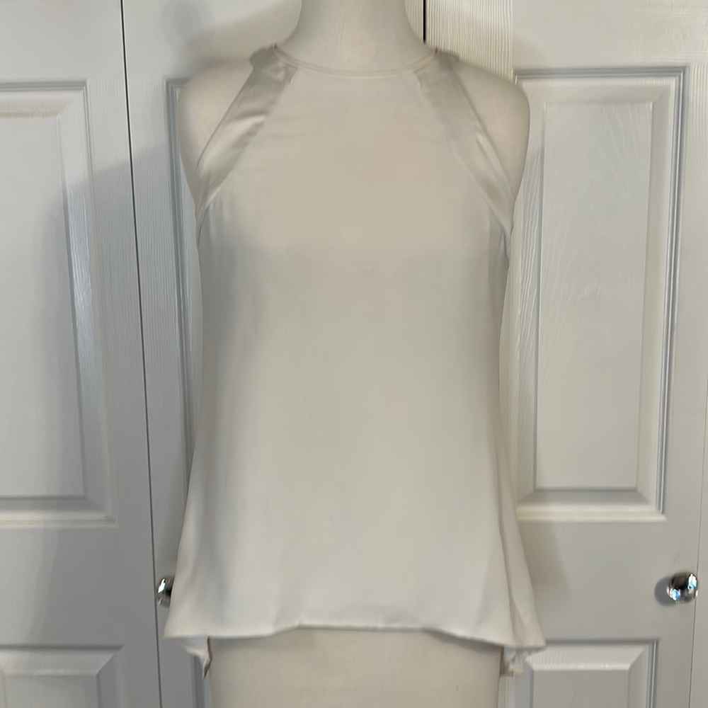 White House Black Market sleeveless top size 2